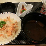 日本料理 ほとり - お食事。栗梅5,400円