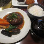 たむら屋 - ハンバーグランチオリジナルソース（980円）