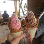 ホロンバイル - まきば＆いちご（390円）バニラ＆チョコ（380円）