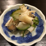 食堂 おがわ - 2016年5月。香の物。