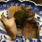 食堂 おがわ - 2016年5月。アワビ。