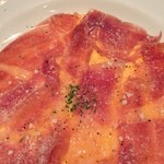 Goose - とろとろ卵生ハムアップです。