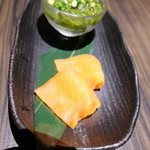 漁菜献舗 鳥新 - 2016.5)この日のお通し