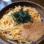 スパゲティーnokishita - 納豆とウニとタラコ