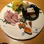 蕎麦 木曽路 - イベント時のそば前