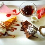 風 - 料理写真:手作りケーキ盛り合わせ！