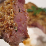 ジャンカルド - secondo piatto～タスマニア産仔羊背肉のマスタードパン粉焼き