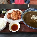 葵飯店 - カレーラーメン定食　810円