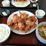 葵飯店 - 唐揚定食　918円