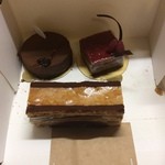 パティスリージラフ - 購入したケーキ3品