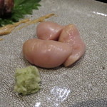 床島 - 鶏の白子の燻製