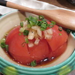 床島 - トマトのお浸し
