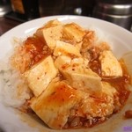 中華処タカノ - マーボメンおかず乗せ