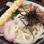 杵屋 - 冷し海老天おろしうどん