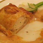 アピシウス - 鱸のパイ包み焼き　ソースショロン 