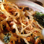 美糸 - 桜海老とあおさのかき揚げおうどん