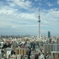 スカイツリービューレストラン 簾 - 窓からの眺め