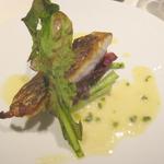 オルグイユ - タイ　アオサとブール・ノワゼット