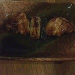 信濃月 - コース④ねぎま　せせりでのねぎまは珍しいのでは