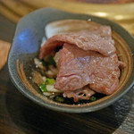SATOブリアン - 鹿児島のサーロイン、ポン酢と大根おろしでさっぱりいただく