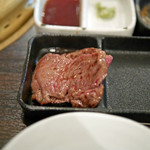 SATOブリアン - ランプ肉は、タレかスパイス