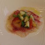 エミリア - 天草直送 鮮魚のカルパッチョ 黒鯛