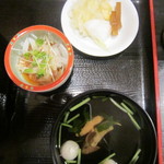 きも吸い、小鉢、香の物