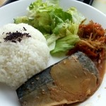 ミライカン キッチン - 鯖の味噌煮定食