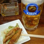 味処　壱・弐・参 - 手羽餃子とビール
