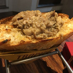 トラピッツィーノ - 鶏のカッチャトーラ７００円