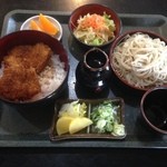 Oomura Kunisada - ミニかつ丼セット￥９００(税抜）