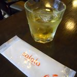 ジャスミン茶とおしぼり