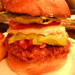 エーエス クラシックス ダイナー - 2016/5 ５月のマンスリーバーガー　ディープフライドパティバーガー￥１８３６（税込）