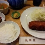 蓬莱屋 - ヒレカツ定食(16-05)