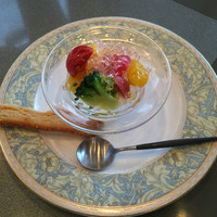 鉄板焼 ちゃやまち - 季節野菜のジュレかけ