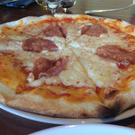 Bel Lago　 - ベルラーゴ ランチコース(￥2800)→イタリア産サラミのピッツァ