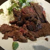 キャトルラパン - ステーキランチ ４００ｇ（わさびしょうゆ、塩胡椒）（アップ）