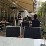カフェラントマン - 気持ち良いテラス席♪