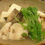 和風花紋 - あこうとマッタケ酒蒸し