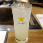 もんじゃ麦 - ☆柚子ソーダでシュワァワァ～☆