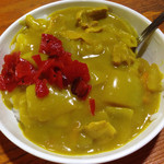 名物 万代そば - ミニカレーライス ¥380