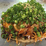 辛麺そば肉玉子　ねぎかけトッピング