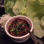 アキチ - 四川風肉サラダ巻き