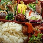 デリアン - 豚の味噌焼き入り幕の内弁当　1,200円