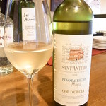 なかむら屋 - 伊　コルドルチャ・ピノ・グリージョ　￥９００　花の香りとほどよい酸　心地よい余韻が続く