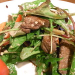 なかむら屋 - 牛モモ肉のサラダ仕立て　￥１２００