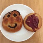 パンの家 - アンパンマンと紫芋タルト