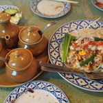 プリック - パッタイと調味料