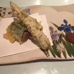 おにく 花柳 - 天ぷら