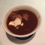 おにく 花柳 - 量が増えたビーフシチュー